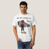 T-shirt Halloween de baseball (Devant entier)