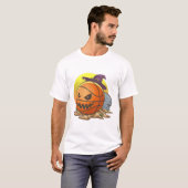 T-shirt Halloween de basket-ball (Devant entier)
