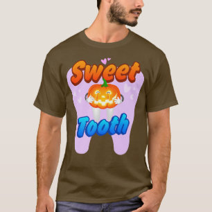 T-shirt Halloween de dent douce pour l'assistant dentaire