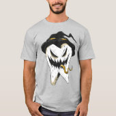 T-shirt Halloween de dent effrayant (Devant)