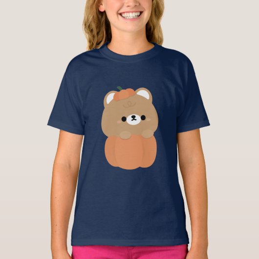 T-shirt Halloween de l'ours Brown (Devant)