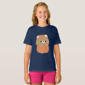 T-shirt Halloween de l'ours Brown (Devant entier)