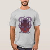T-shirt Halloween démon crâne (Devant)