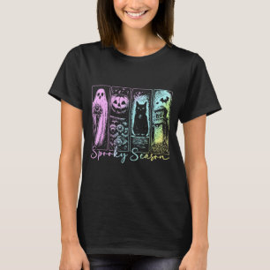 T-shirt Halloween d'horreur vintage saison effrayante