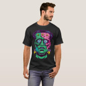 T-shirt Halloween Disco Zombie (Devant entier)