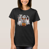 T-shirt Halloween Dogs With Pumpkin (Devant)
