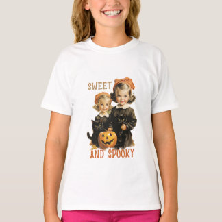T-shirt Halloween doux et éffrayant