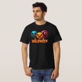 T-shirt Halloween doux et sinistre (Devant entier)