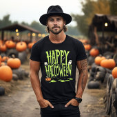 T-shirt Halloween doux et vert