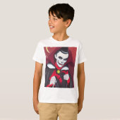T-shirt Halloween Dracula (Devant entier)
