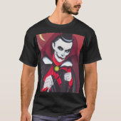 T-shirt Halloween Dracula (Devant)