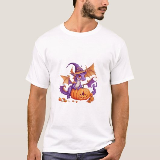 T-shirt Halloween Dragon (Devant)