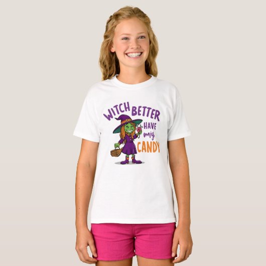 T-shirt Halloween drôle (Devant entier)