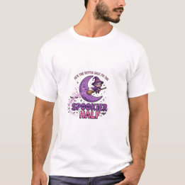 T-shirt Halloween drôle et un peu effrayant