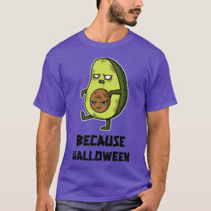 T-shirt Halloween drôle parce Halloween Zombie Avocado C
