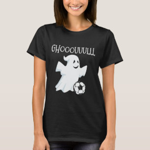 T-shirt Halloween du football fantôme