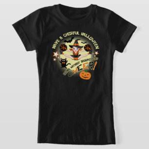 T-Shirt Halloween du pom-pom girl