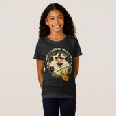 T-Shirt Halloween du pom-pom girl (Devant entier)