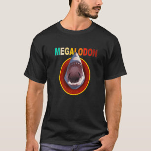 T-shirt Halloween du requin pèlerin Megalodon Big Effrayan