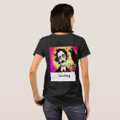 T-shirt Halloween, Edgar Allen Poe, Raven, Nevermore T-Sh (Dos entier)
