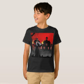 T-shirt Halloween effrayant. (Devant entier)