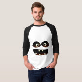 T-shirt halloween éffrayant (Devant entier)