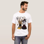 T-shirt Halloween effrayant (Devant entier)