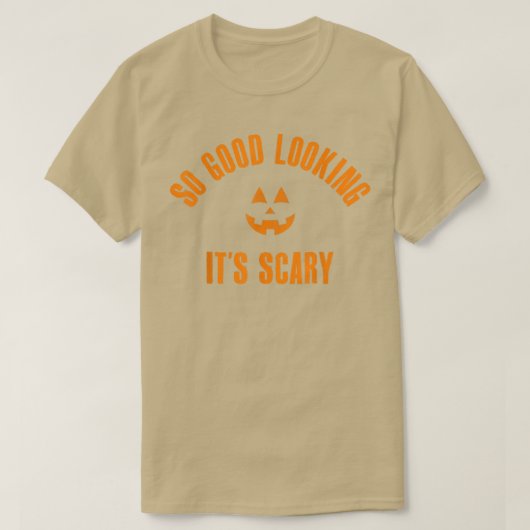 T-shirt Halloween effrayant et bon look  (Design devant)