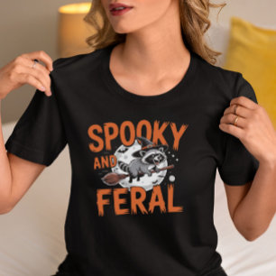 T-shirt Halloween éffrayant et féral