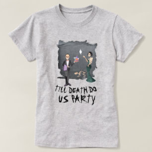 T-shirt Halloween éffrayant jusqu'à la mort Do us Fête Tee