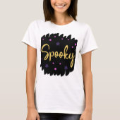 T-shirt Halloween éffrayantes (Devant)