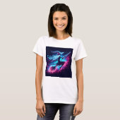 T-shirt Halloween élégant : Un Squelette élégant (Devant entier)
