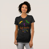 T-shirt Halloween en chauve-souris (Devant entier)