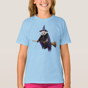 T-shirt Halloween Enfant Panda Mignon