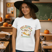 T-shirt Halloween Enseignant Cadeau fantôme et crayon