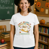 T-shirt Halloween Enseignant Cadeau fantôme et crayon