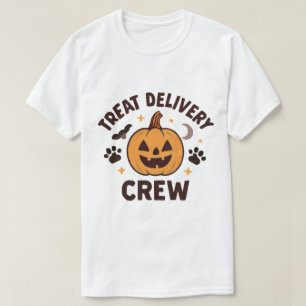T-shirt Halloween Équipe de Livraison de Friandise