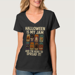 T-shirt Halloween est ma confiture - Drôle design Éffrayan