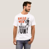 T-shirt Halloween est Skellefun (Devant entier)