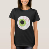 T-shirt Halloween Eyeball effrayant (Devant)