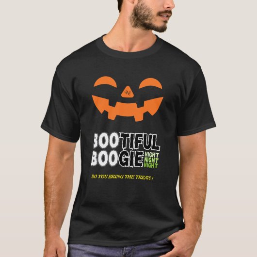 T-Shirt : HALLOWEEN Face #1 (Voorkant)