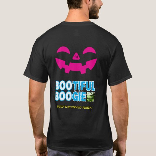 T-Shirt : HALLOWEEN Face #1 (Achterkant)