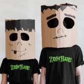 T-shirt Halloween Famille Couple Correspondant Zombie Zomb