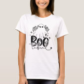 T-Shirt Halloween Fantôme Bou (Devant)