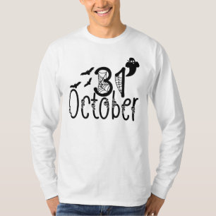 T-shirt Halloween fantôme éffrayant 31 octobre