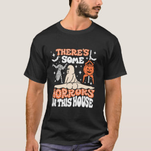 T-shirt Halloween fantôme éffrayant Il y a des horreurs da