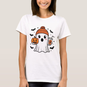 T-shirt Halloween fantôme mignon