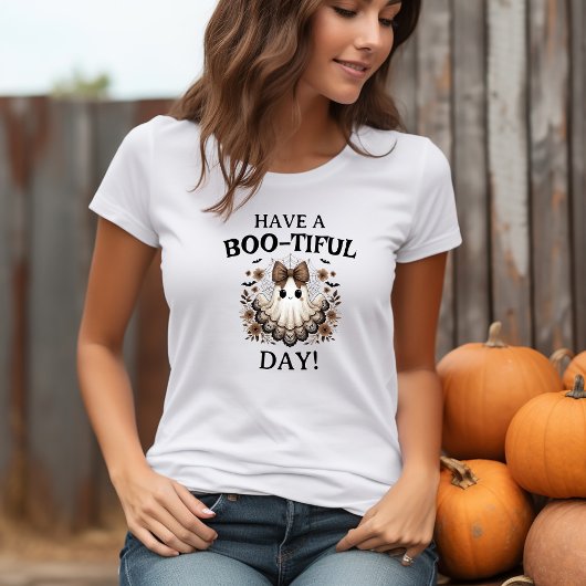 T-shirt Halloween Fantôme Mignon