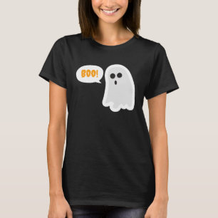 T-shirt Halloween fantôme mignon BOO!