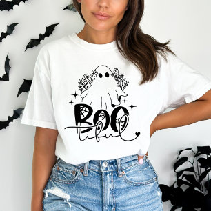 T-shirt Halloween Fantôme Mignon Trop Chou